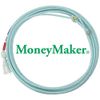 Classic Rope Moneymaker 3 Strand Heel Rope 35', Hard Medium Lay, Multi