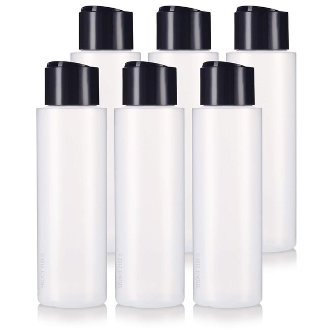 Flip Top Glass Bottle [500 ml/ 16 fl. oz.] [Pack of 6] Reusable