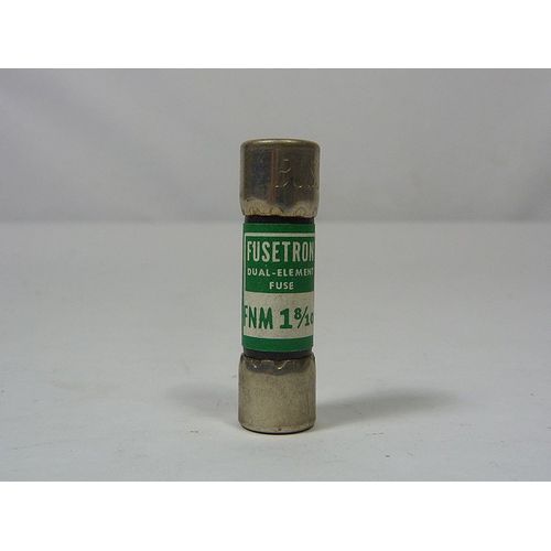 Cooper Bussmann Brand FNM-1-8/10 (FNM-1.8) 1.8Amp Time-delay Supplemental Fuses 250Vac