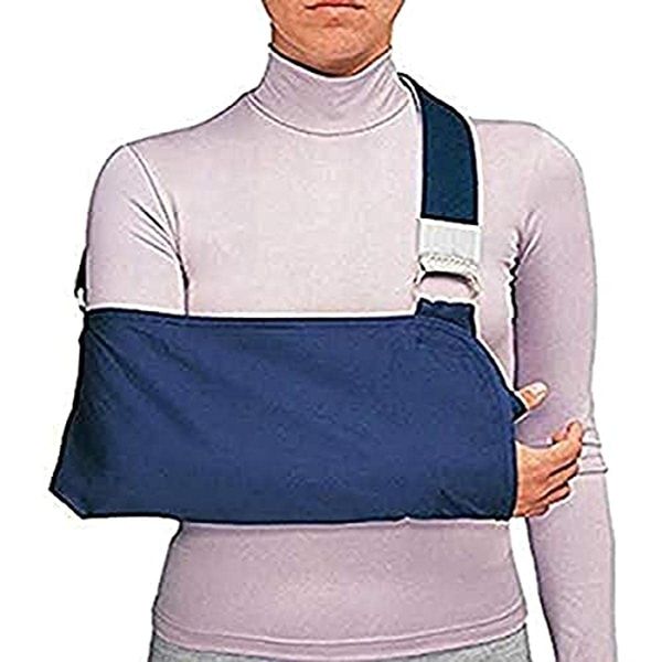 ProCare 79-84155 Blue Vogue Arm Sling, Medium, 8" Envelope Size Depth, 15" Length