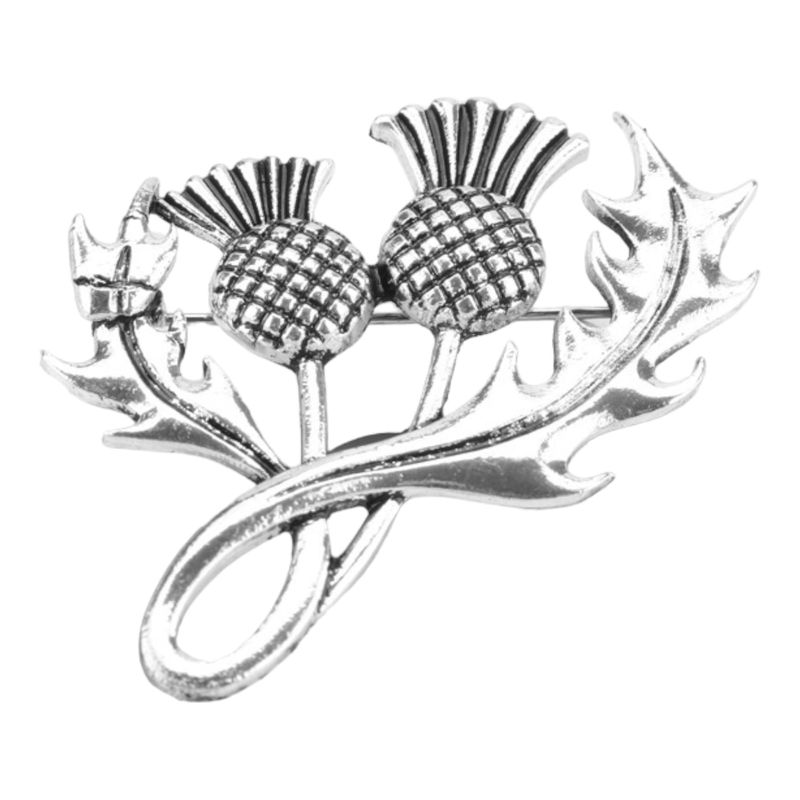 Schotse kilt broche - 835 Silver - Brooch - Catawiki