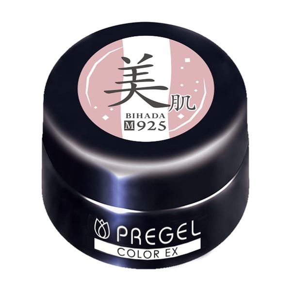 PRE GEL PG-CE925 Color Gel, Color EX for Skin Beautifying Skin 0.1 oz (3 g), UV/LED Compatible