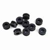 Aramox 10Pcs Motorcycle Fairing Washers Black