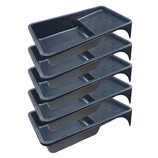 varivendo Plastic Paint Tray, Handy Paint Tray, Paint Tray 160 x 310 mm (Pack of 5)