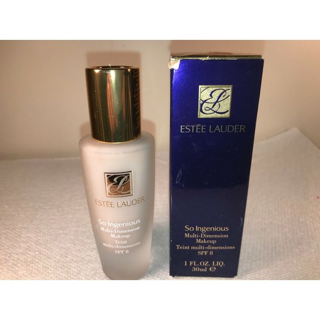 Estee Lauder SO INGENIOUS Multi-Dimension Makeup  09 SOFT SAND SPF 8 - NEW (Z12)