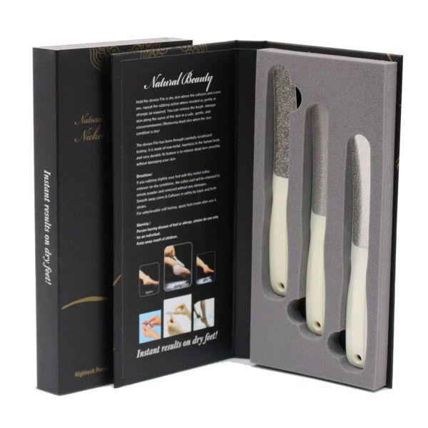 Semi-Permanent Suenee Exfoliating Nail Care, Hand Exfoliating, Nickel Kesting Technique (Nails Set/Ivory)