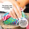 Scrub, 4-pack Reusable, Non-Scratching Dish Scrubber for Kitchen and Household
