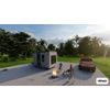 Small Mobile Home Building Plans - 13.5' x 5.5' - 75sqft