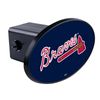 Atlanta Braves MLB 3D Polyurethane Domed Plastic Trailer Hitch Cover 2" Receiver