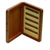 Turrall Bamboo Presentation Slim Line Split Case - Brown