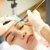 30Pcs Disposable Eyebrow Microblading Needles,Lip Tattooing Microblades Permanent Makeup Blades for Single Use Only (18needle)
