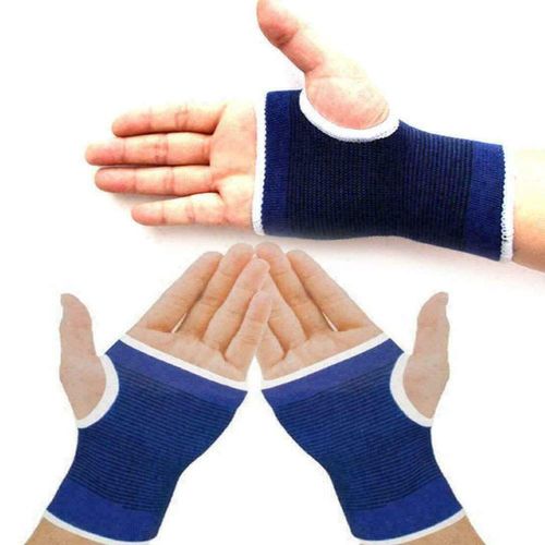 Wrist and Palm Support Brace, 1 Pair (Left & Right) Hand Support Gloves and Tendonitis Arthritis Pain Relief for Men and Women
