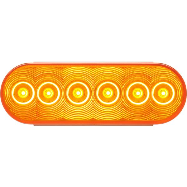 Optronics STL12AB Parking/Turn Signal Light, Yellow PL-3 connection, Amber