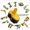 2x 18V 18 Volt DC9096 Replacement for Dewalt  Battery Pack DC9096-2 DC9098
