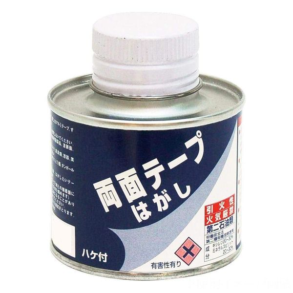 Nippon Miracon PRO-17 Double-Sided Tape Removal 3.4 fl oz (100 ml) with Brush