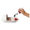 Sun Art “Poop” Plate Medium-Sized Dish, Width Approx. 8.1 inches, Brown
