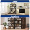 WORKPRO 5-Tier Storage Shelving Unit 35.4"x11.8"x72" Heavy Duty Adjustable Shelf
