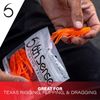 6th Sense Fishing Crube Soft Plastic Creature Bait (Fire Craw)