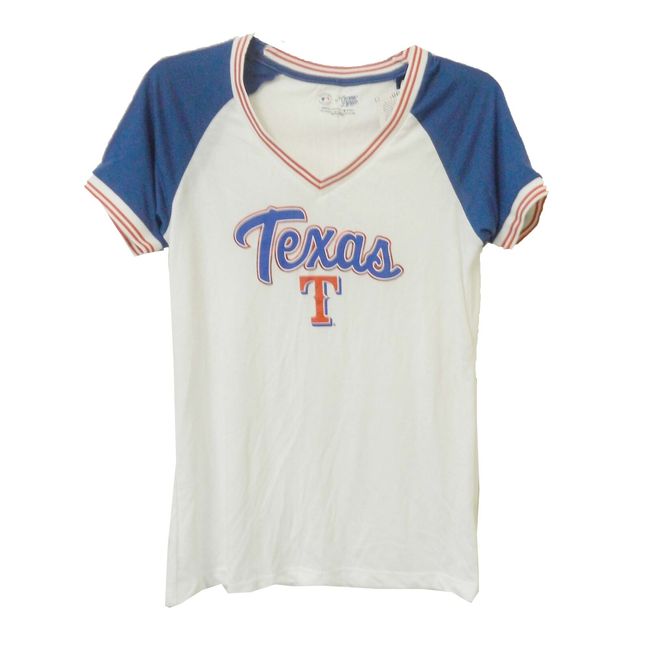 MLB Campus Lifestyle Texas Rangers Women's T-Shirt Small