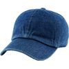 Funky Junque Kids Baseball Cap Unisex Low Profile Hat - Dark Denim (2-5)