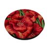 Gladiolus Flower Embroidery Art Print PopSockets Swappable PopGrip
