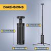 BIAT Telescopic Camping Light 1PCS, Camping Lantern Rechargeable, Led Work Li...