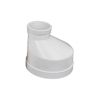 Duct Reducer Adapter Connector Fitting Pipe Increaser Reducer for HVAC Ventilation Systems, Cooling and Bathroom Applications 110×50mm