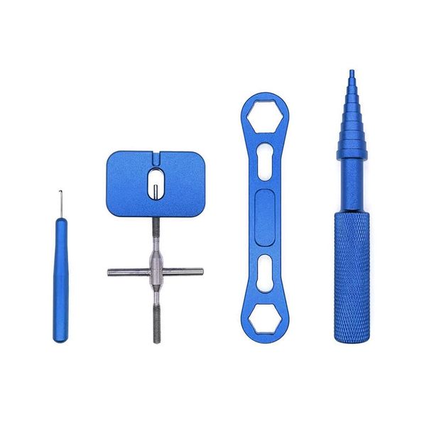 Muuisndjaq Reel Repair Tool Kit for Fishing Reel Maintenance Spool Disassembling Wrench Blue