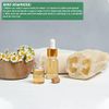 VinBee 4 PCS Natural Shower Loofah Sponge Skin Cleansing Skin Exfoliation Body Back Scrubber for Bathing and Back Caring Spa 4 inch