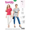 Burda Sewing Pattern, White, 19 x 13 cm