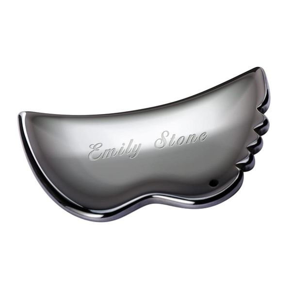 High Purity 99% Terahertz Gua Sha Plate Emily Stone V Face for Men Face Care Lymphatic Massage Acupressure Palm Size