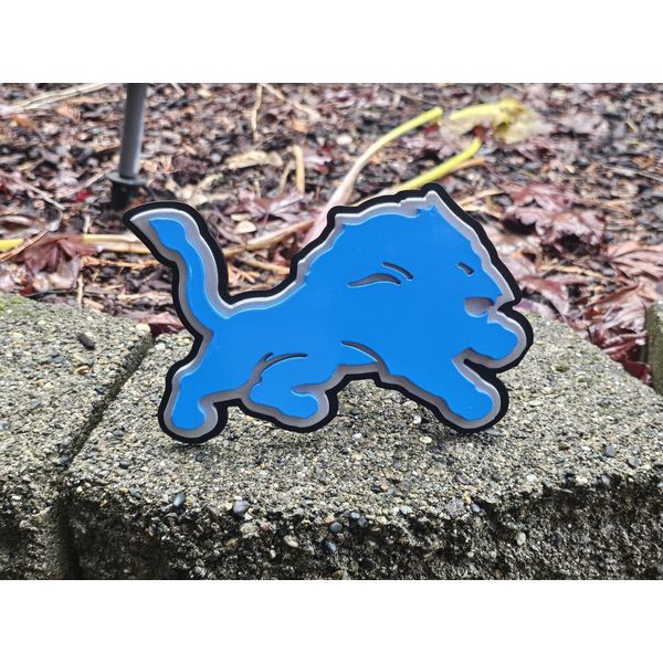 Detroit Lions Custom Hitch Cover