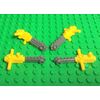 Lego 4 Chainsaw / City Mini Figures Utensil Accessory Tools