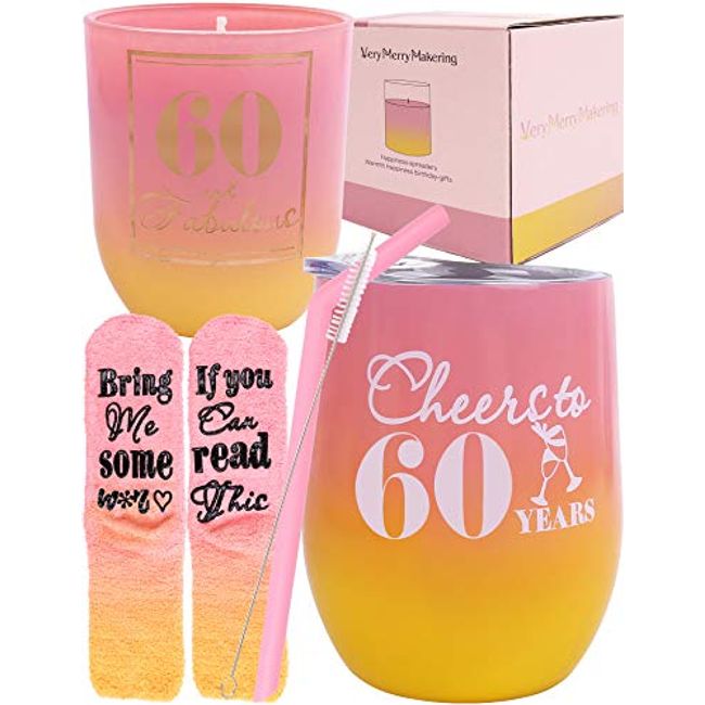 60Th Birthday Gifts for Women, Gifts for 60-Year-Old Woman, 60