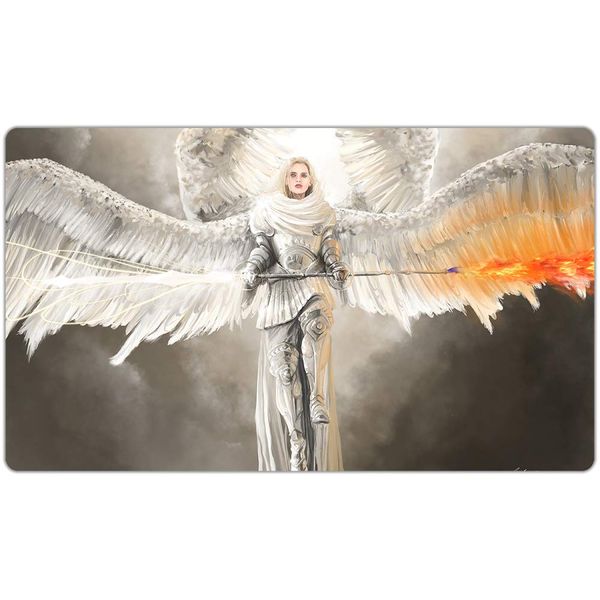 Inked Playmats Purifying Angel Playmat Inked Gaming TCG Game Mat for Cards