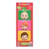 CoComelon 3 x 175ml Stackable Educational Bubble Bath Bottles