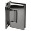CRL GEN337CH Chrome Geneva 337 Adjustable Wall Mount Full Back Plate Hinge