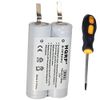 HQRP Battery compatible with Philips Norelco 945RX 955RX 968RX 985RX HQ8865 HQ5615 Razor/Shaver plus Screwdriver