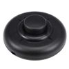 uxcell In-Line Foot Pedal Push Button Switch Lamp Light Control On/Off Foot Switch, Black