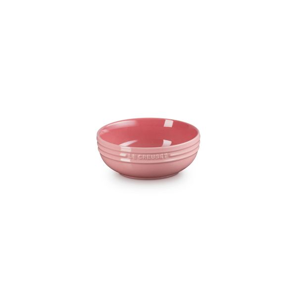 Le Creuset Dish Deep Plate, 5.1 inches (13 cm), Rose Quartz, Heat Resistant, Cold Resistant, Microwave, Oven, Dishwasher Safe, Oven Plate, Bakeware