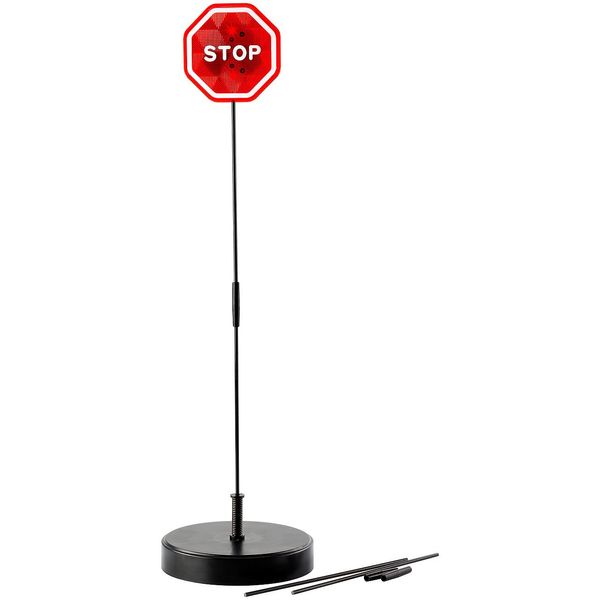 Lescars Garagenstop: Parkassistent: Stoppschild-Einparkhilfe mit LEDs (Garagenampel, Einparkhilfe Garage, Garagen Stop blinkt Berührung)