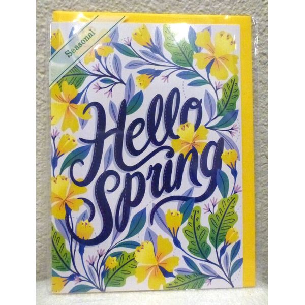 Trader Joe's Greeting Card -Spring - Flowers