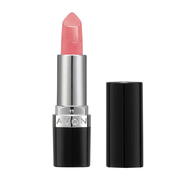 Avon Ultra Satin Lipstick Twinkle Pink with Vitamin E, Avocado Oil and Sesame Oil for Creamy Rich Colour with a Satin Finish