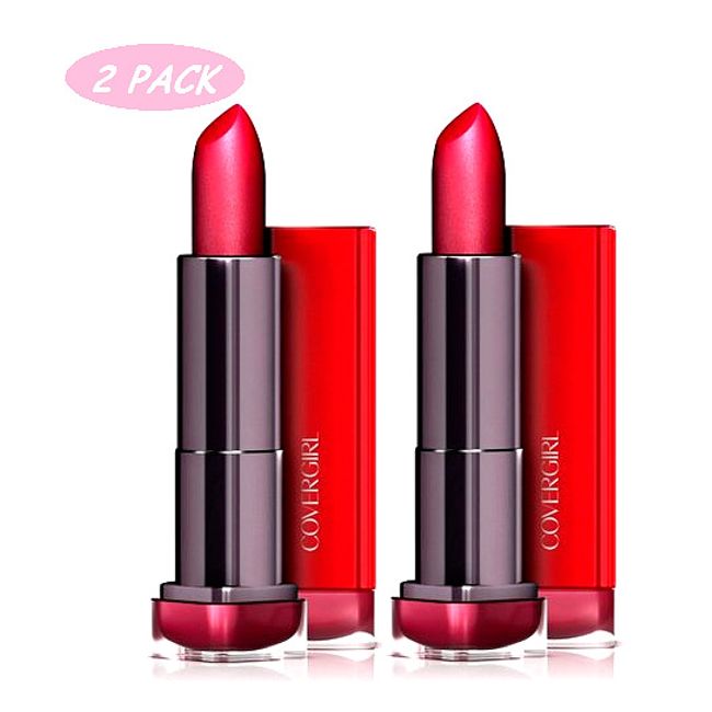 COVERGIRL Colorlicious Lipstick #295 Succulent Cherry 2 PACK