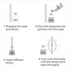 100 Pieces Natural Rattan Reed Diffuser Replacement Sticks (6.3" x 3mm)