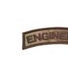Engineer Shoulder Tab Badge mult1cam OCP US Army Tactical Morale Hook Patch