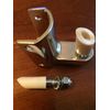Sentry Supply 650-7283 Post Mounted Gravity Pivot Hinge, 1-1/4in, Zamak, Chrome,