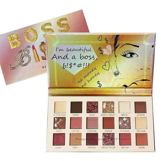 Italia Deluxe BOSS Eyeshadow Palette *AUTHENTIC* NEW, Ship from US