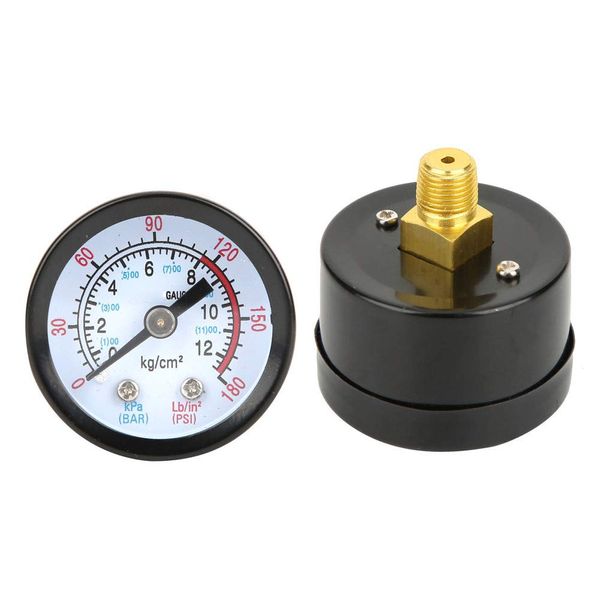 Kompressor Manometer Air Compressor Pressure Gauge Y40 Iron Shell Instrument Pressure Measuring Meter