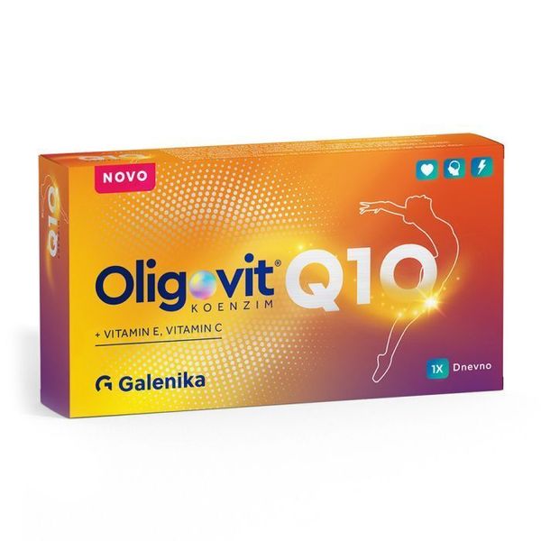 Oligovit Q10, 30 capsules